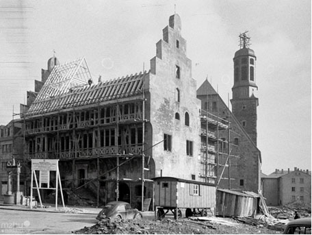 Wiederaufbau Goldschmiedehaus