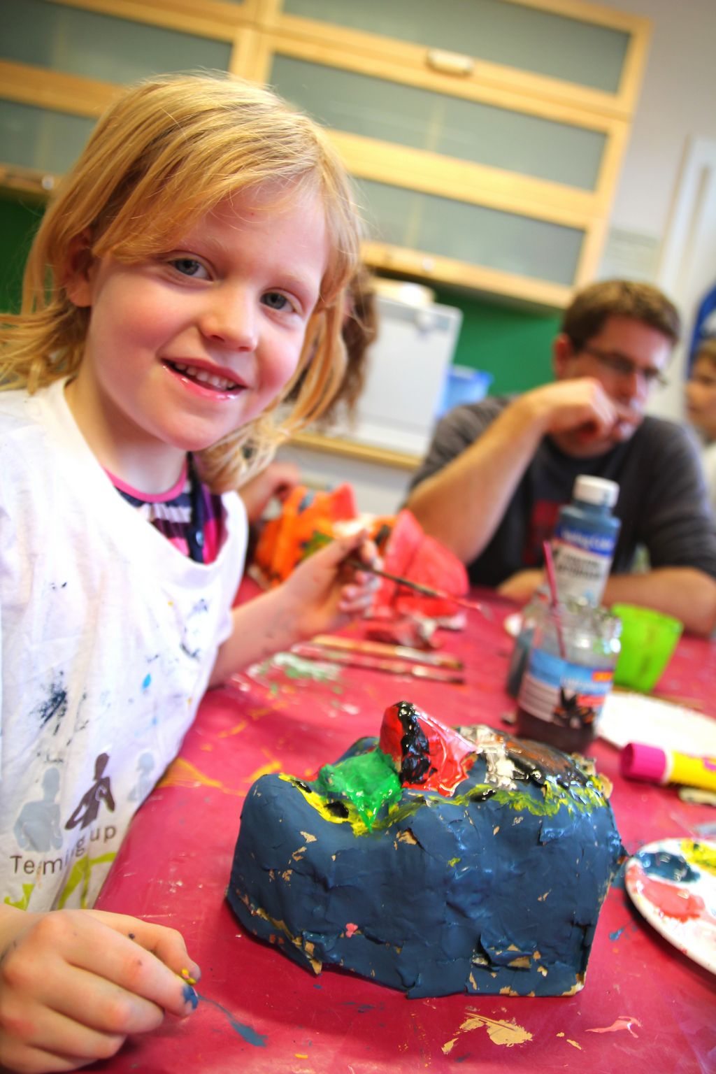 Familien-Masken-Werkstatt