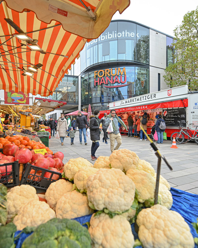 Wochenmarkt Am Freiheitsplatz zieht ans Forum