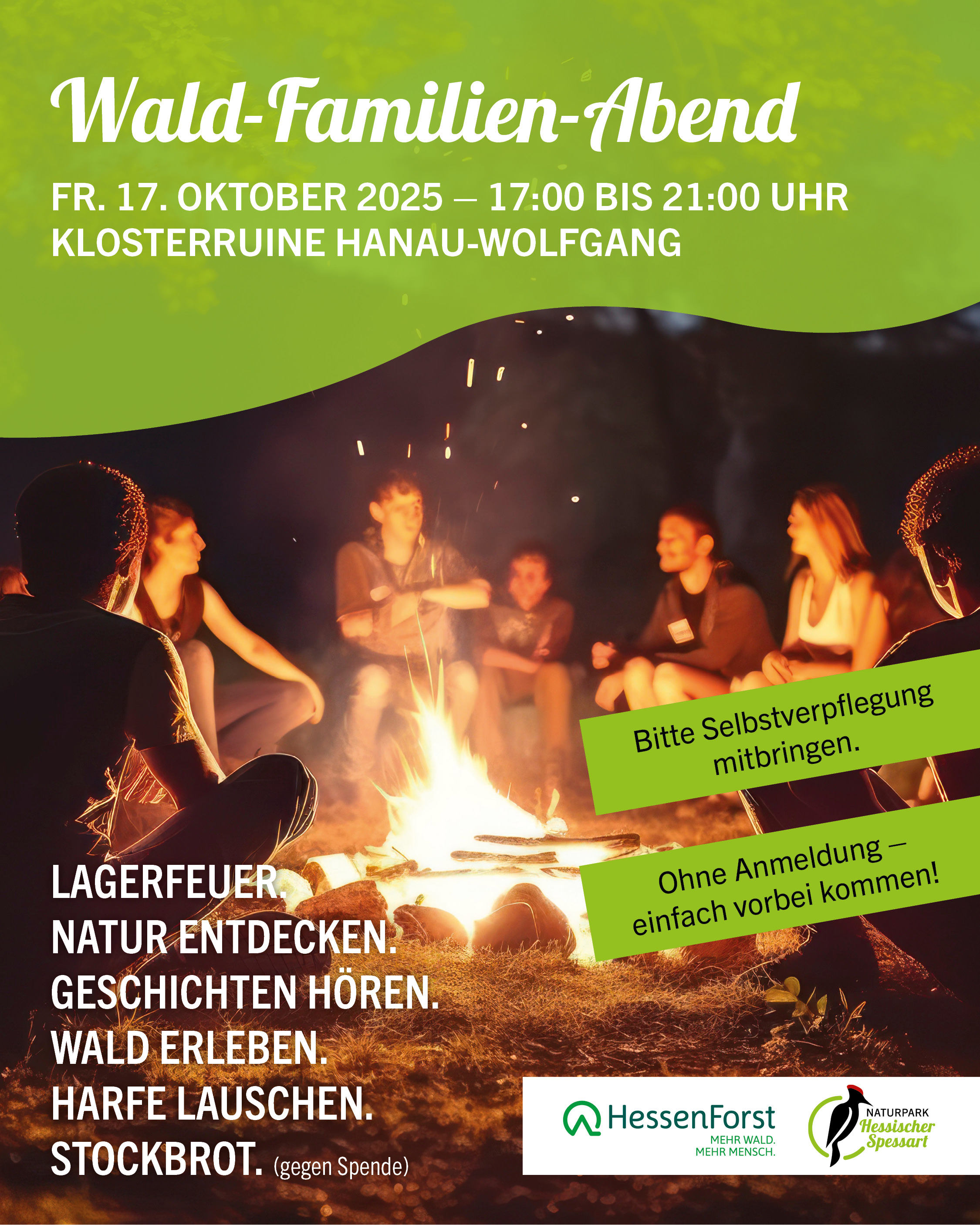 Wald-familien-abend