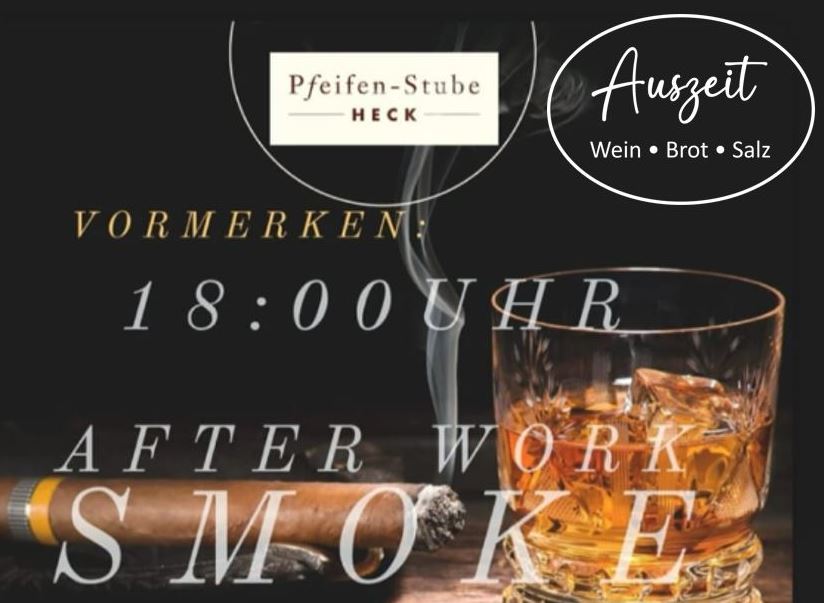 Auszeitlounge _after Work Smoke Mehrere Termine