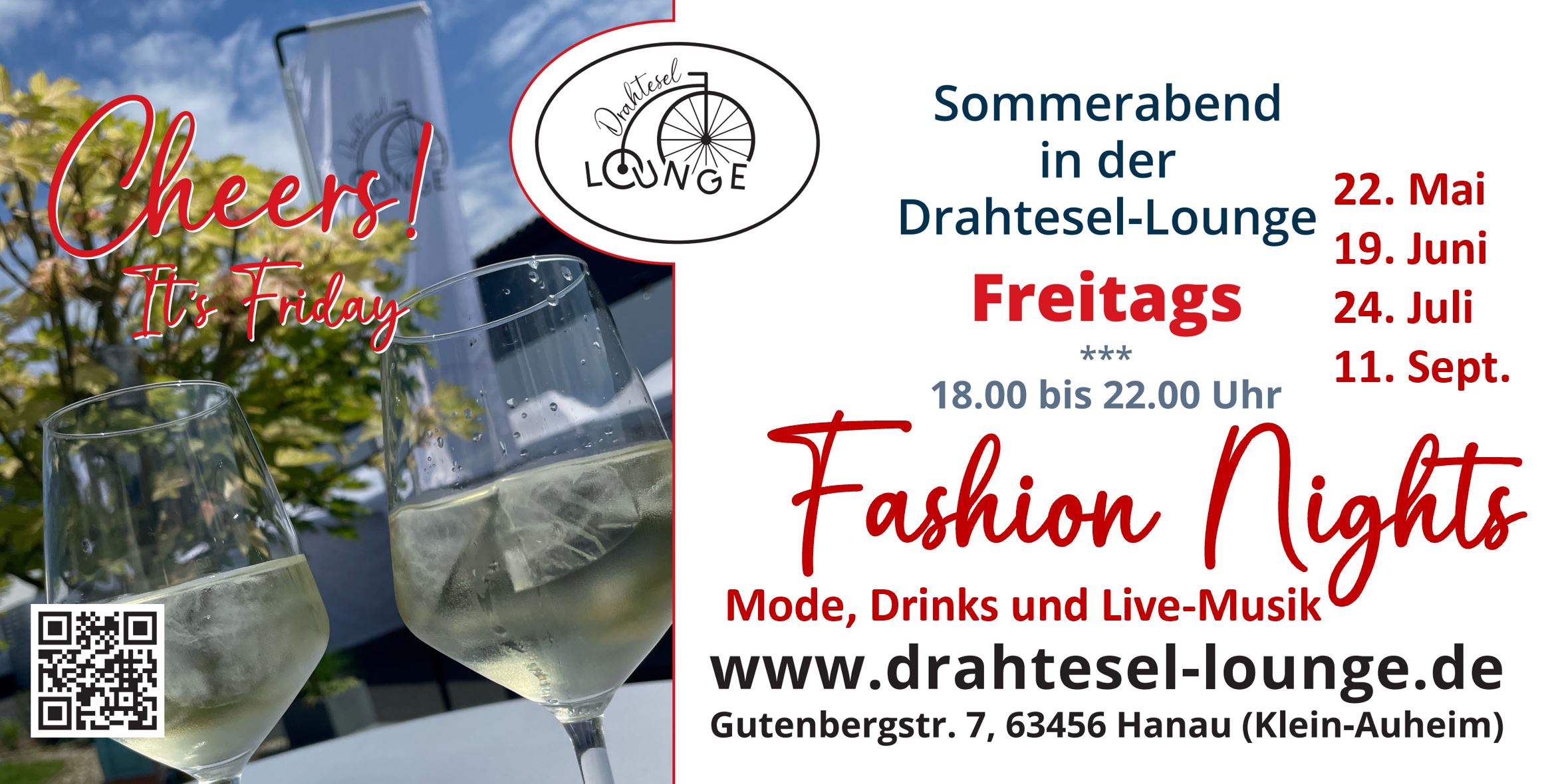 Drahtesel-lounge Fashion Night Mehrere Termine