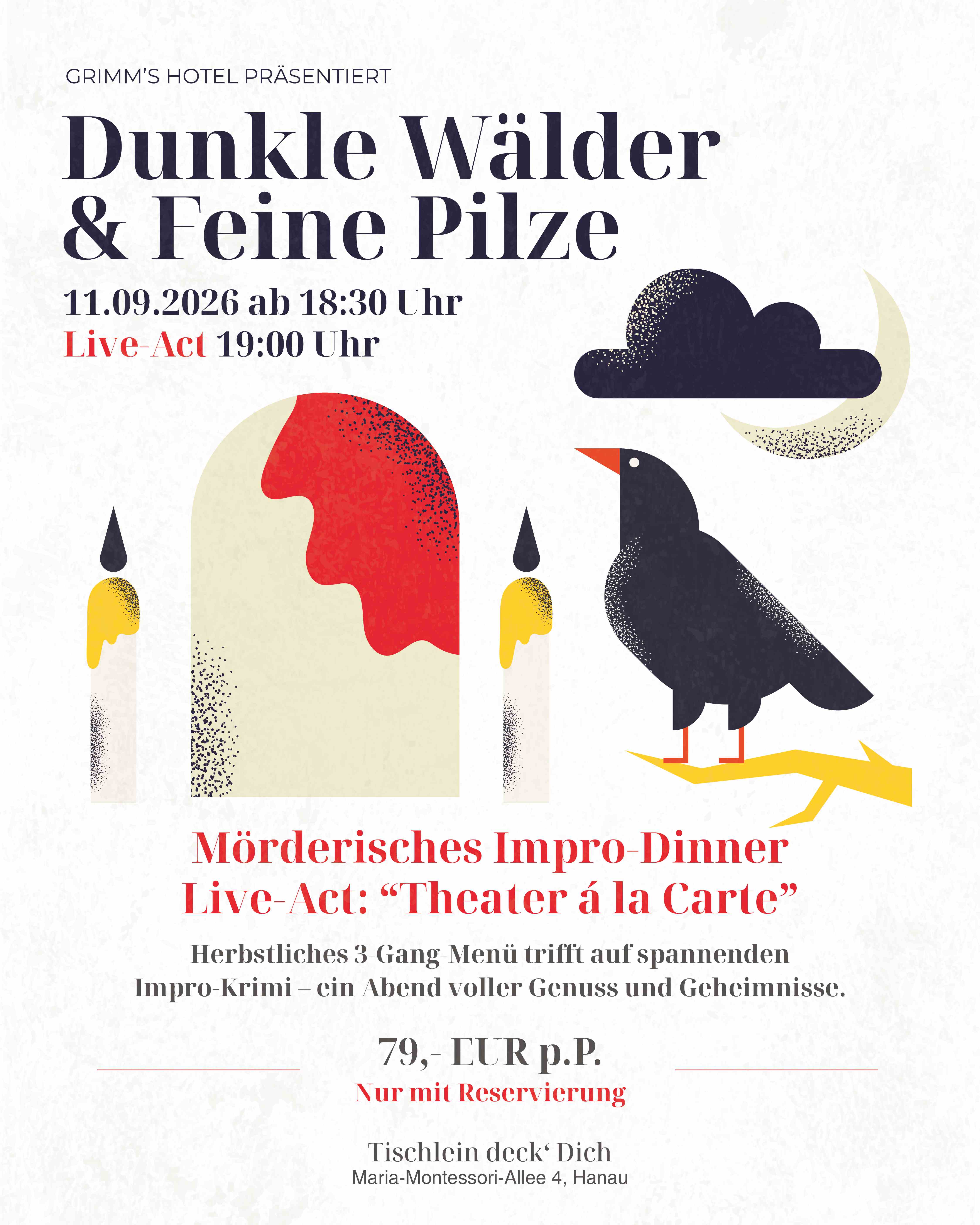 Tischlein Deck _dich Dunkle Wälder Feine Pilze 12.09.2026