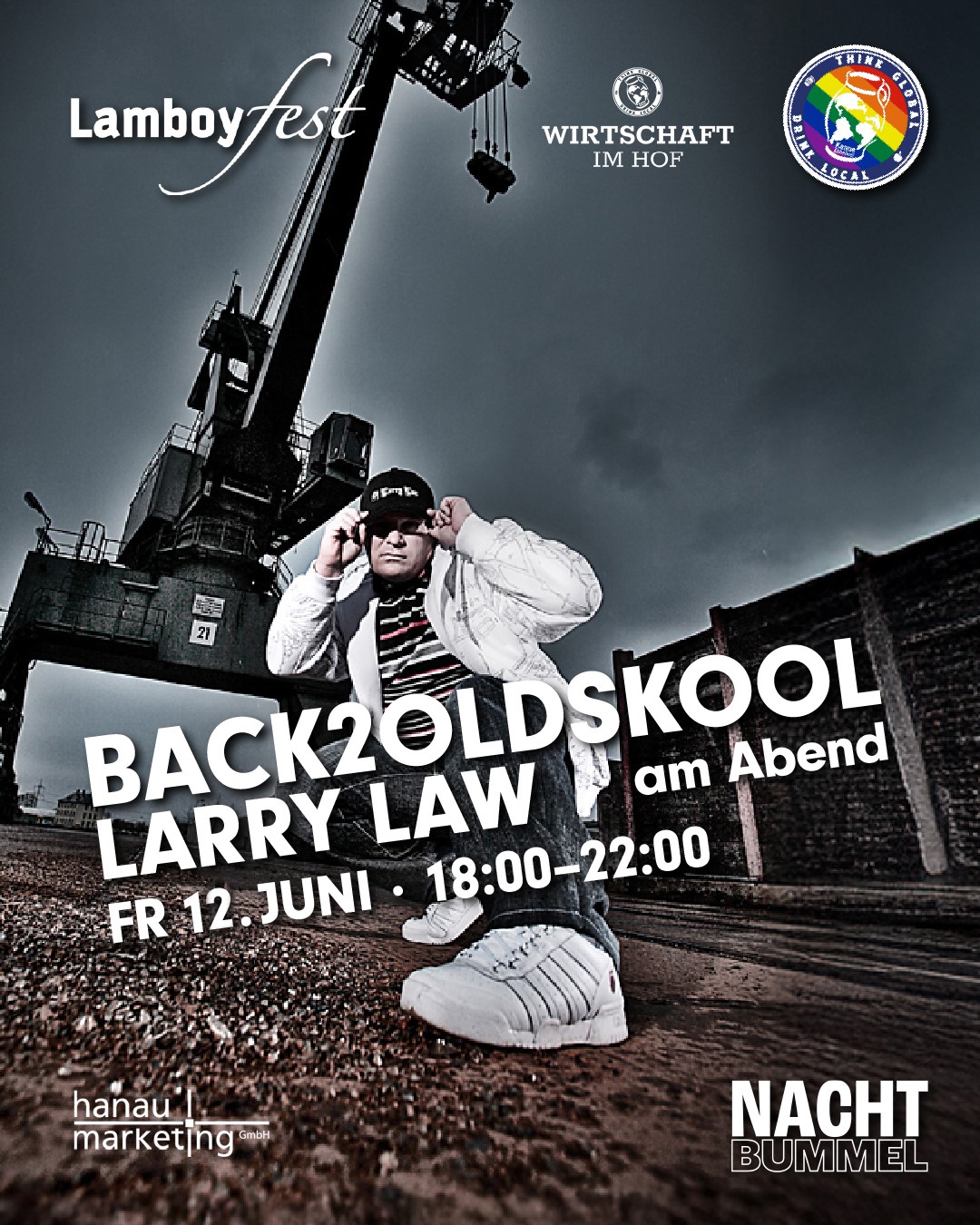 Wirtschaft Im Hof Back To Old School Larry Law 12.06.2026