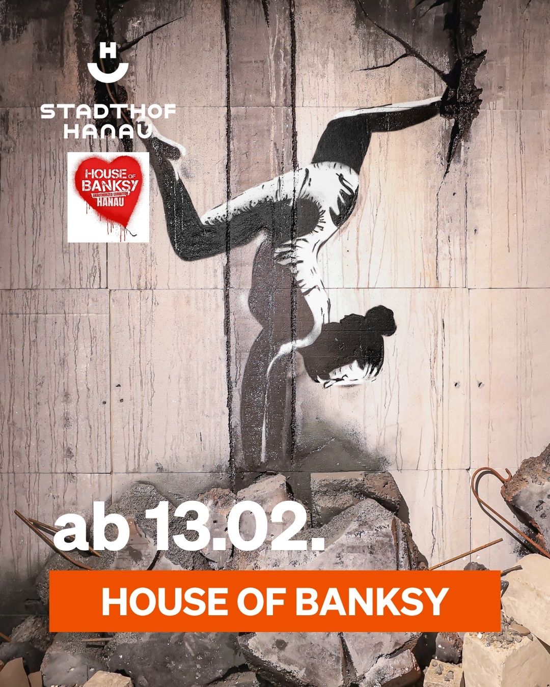 Ausstellung House of Banksy