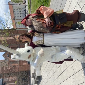 Märchen Prinzessin Zwerg Einhorn