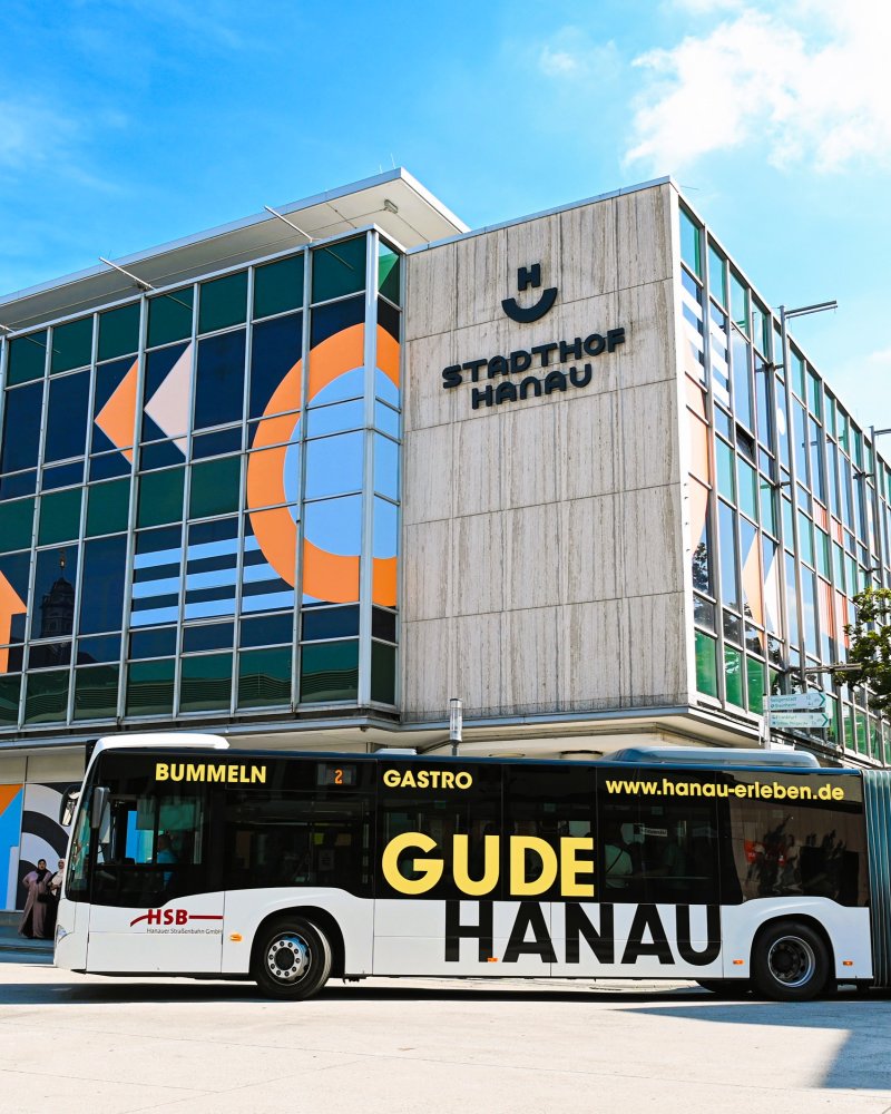 Hanauer Stadtbus fährt direkt zum Stadthof