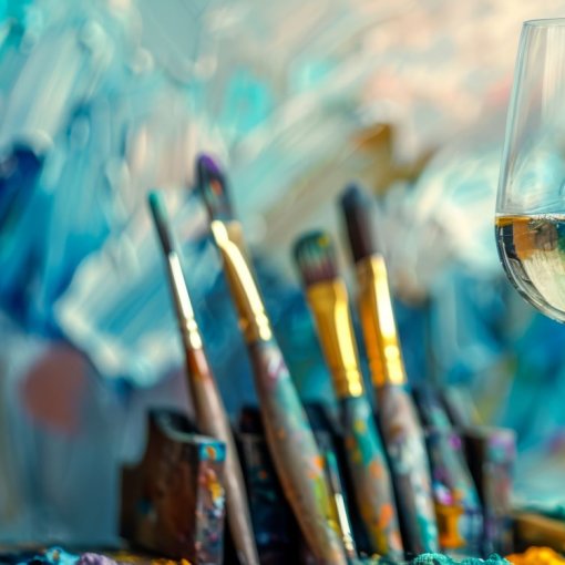 Wine + Art Adobestock 797313197 Klein