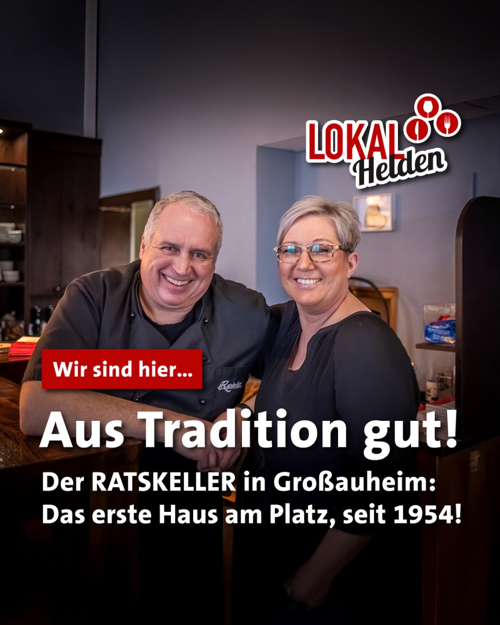 Lokalhelden Ratskeller Lotz Restaurant Lecker Essen Großauheim