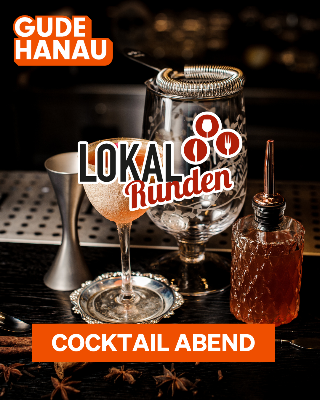 Lokalrunde Cocktailabend
