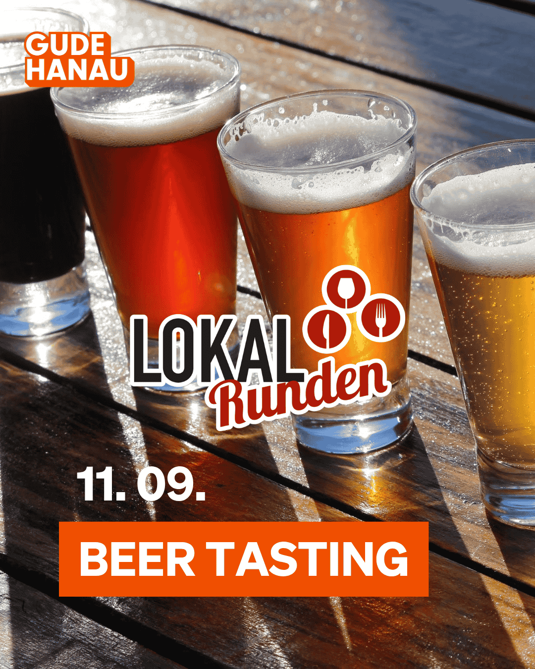 Lokalrunde Beer Tasting 11.09.2025