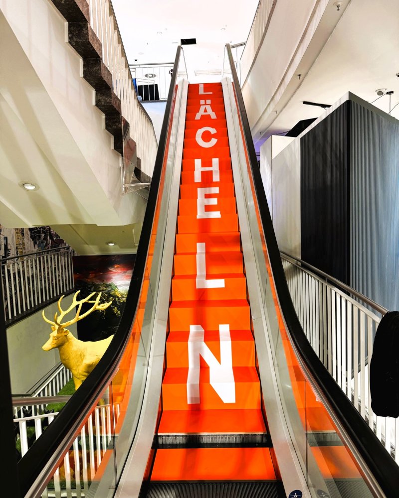 Stadthof Rolltreppe